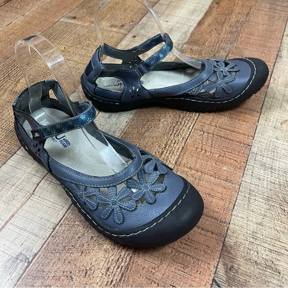 JBU Shoes Jbu By Jambu Bellerose 85 Wildflower Sandals Shoes Leather Comfort Memory Foam